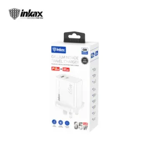 Inkax Plug C09 PD65W Gallium Nitride Fast Charger