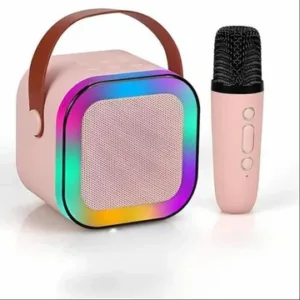 Karoake K12 Bluetooth Speaker With 1 Wireless Mic