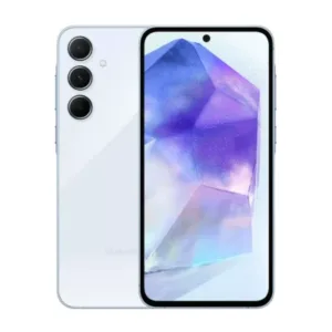 Samsung Galaxy A55 5G 8GB RAM + 128GB Memory – Awesome Ice blue