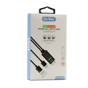 Go-Des GD-HM809 USB 3 in 1 HDMI Cable