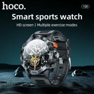 Hoco Y20 Sports Smart Watch - Black