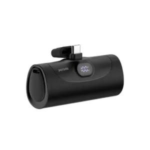 Porodo 5000mAh 4 Power Bank Station with Lightning Type-C integrated Connector