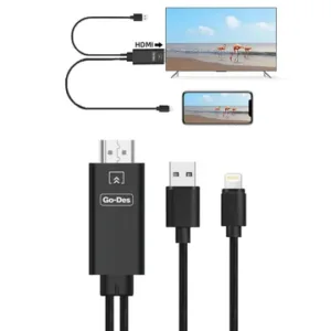 Go-Des GD-HM806 Lightning To HDMI Converter Cable
