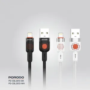 Porodo Braided Cable USB-A to Lightning