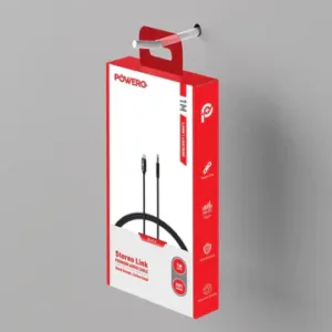 Powero+ Rapid Pro Premium Audio Cable 3.5MM to Lightning