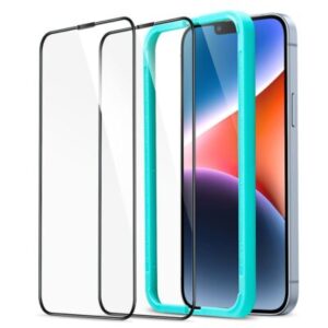 ESR iPhone 14/13/13 Pro Armorite edge to edge Tempered Glass Screen Protector 2 Pack
