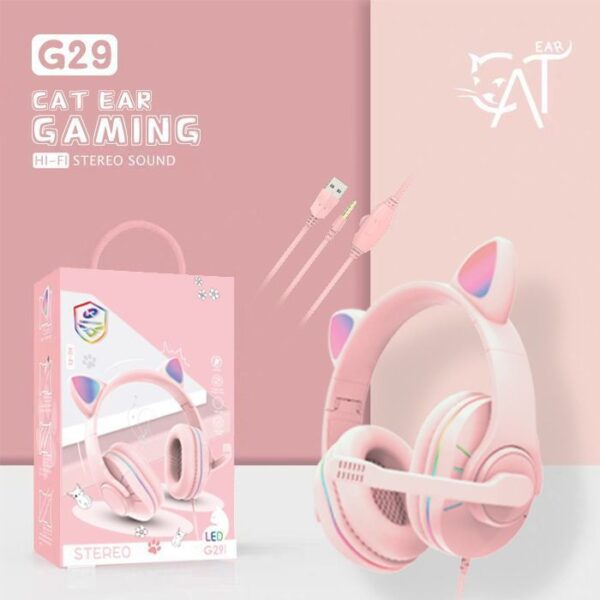 Cat Hear Gaming Headphone